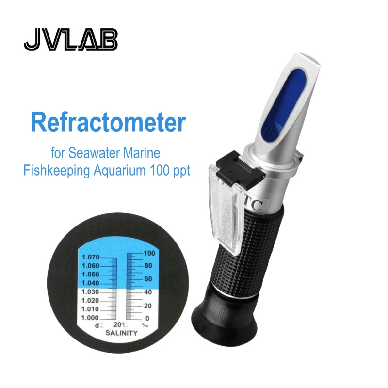 Marine X Aquarium - Handheld Portable Salinity Refractometer Density Meter
