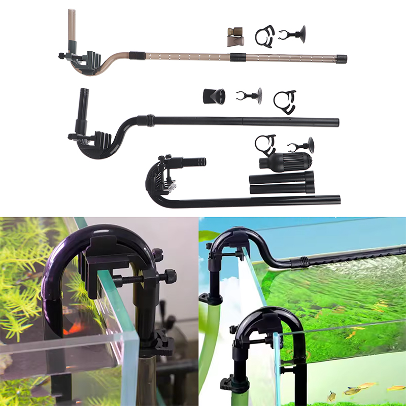 Marine Aquarium Overflow - 1Set Plastic Aquarium Rain Spray Bar