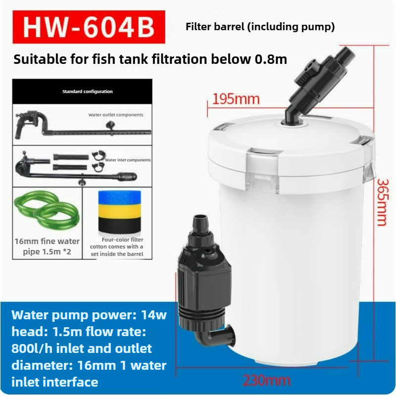 Marine Aquarium Hardscape - 110V 220V SUNSUN EW/HW-604B 14W Silent