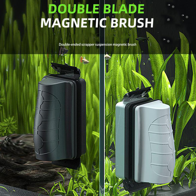 Marine Aquarium Glass Scraper - New Magnetic Aquarium Fish Tank Brushes
