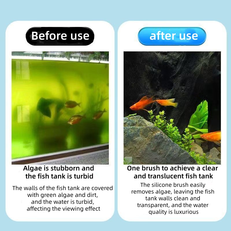 Telescopic Aquarium Algae Scra - огляд і ціна Marine Aquarium Glass Scraper
