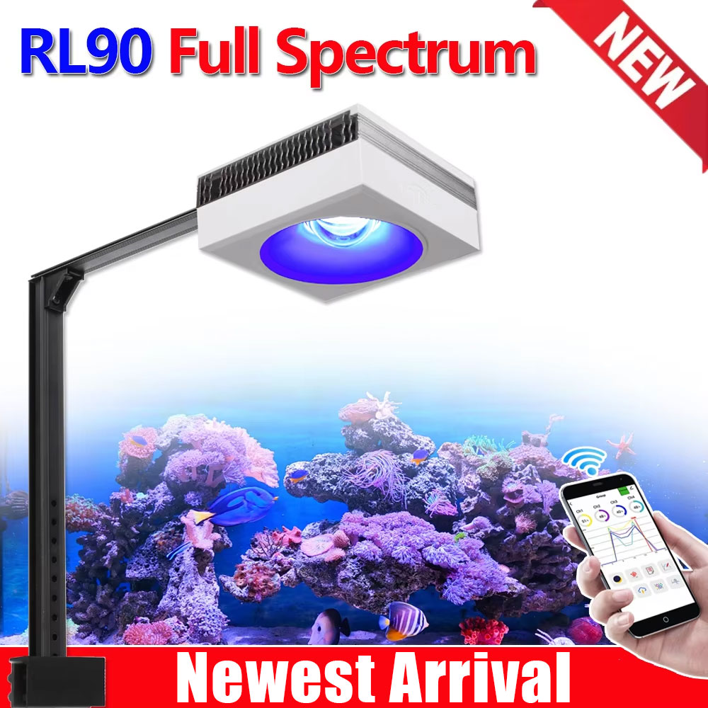 PopBloom RL90 Full Spectrum Wi - огляд і ціна Marine X Aquarium