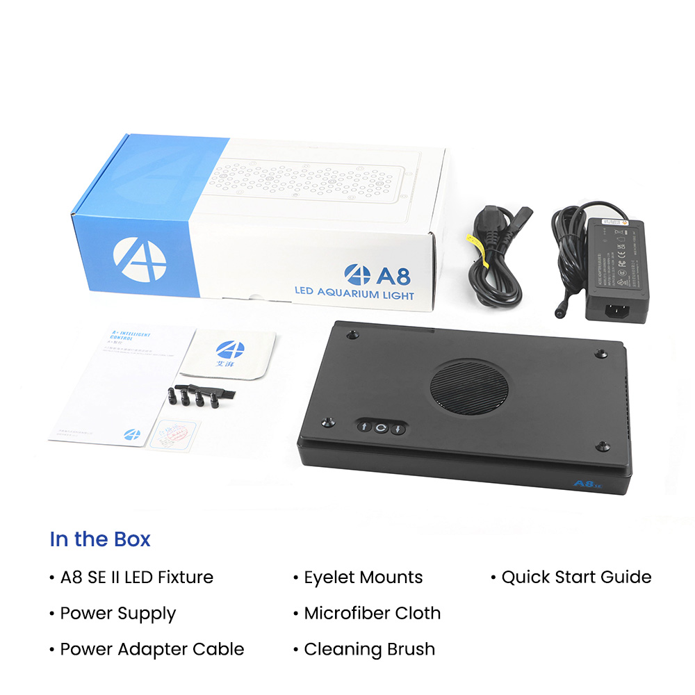 A8SE II Max And Blue 240W Full - огляд і ціна Aquarium Blue Marine Reef