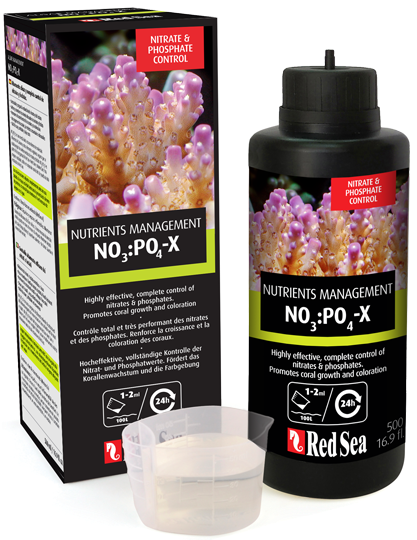 Red Sea NO3:PO4-X Nitrate Phos - огляд і ціна Marine X Aquarium