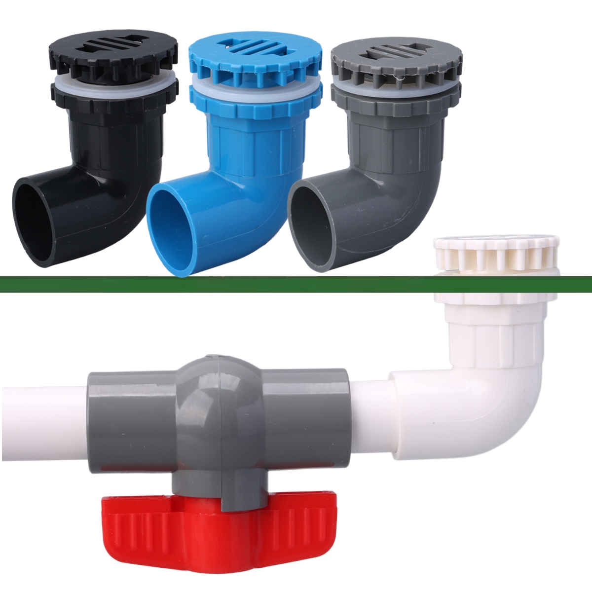 1pc 20/25/32/40/50mm PVC Pipe  - огляд і ціна Marine Aquarium Overflow