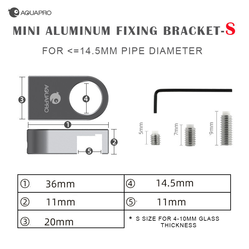 Aquarium Mini Aluminum Alloy H - огляд і ціна Marine Aquarium Overflow
