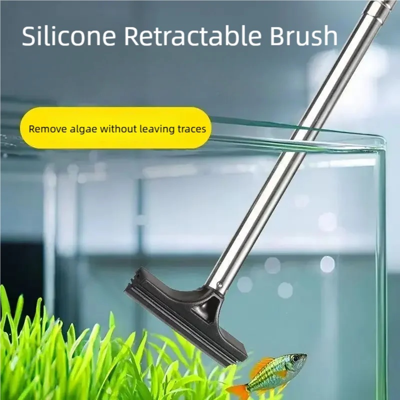Household Retractable Algae Sc - огляд і ціна Marine Aquarium Glass Scraper
