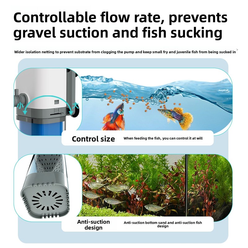 Built-in Aquarium Filter Inter - огляд і ціна Marine Aquarium Overflow