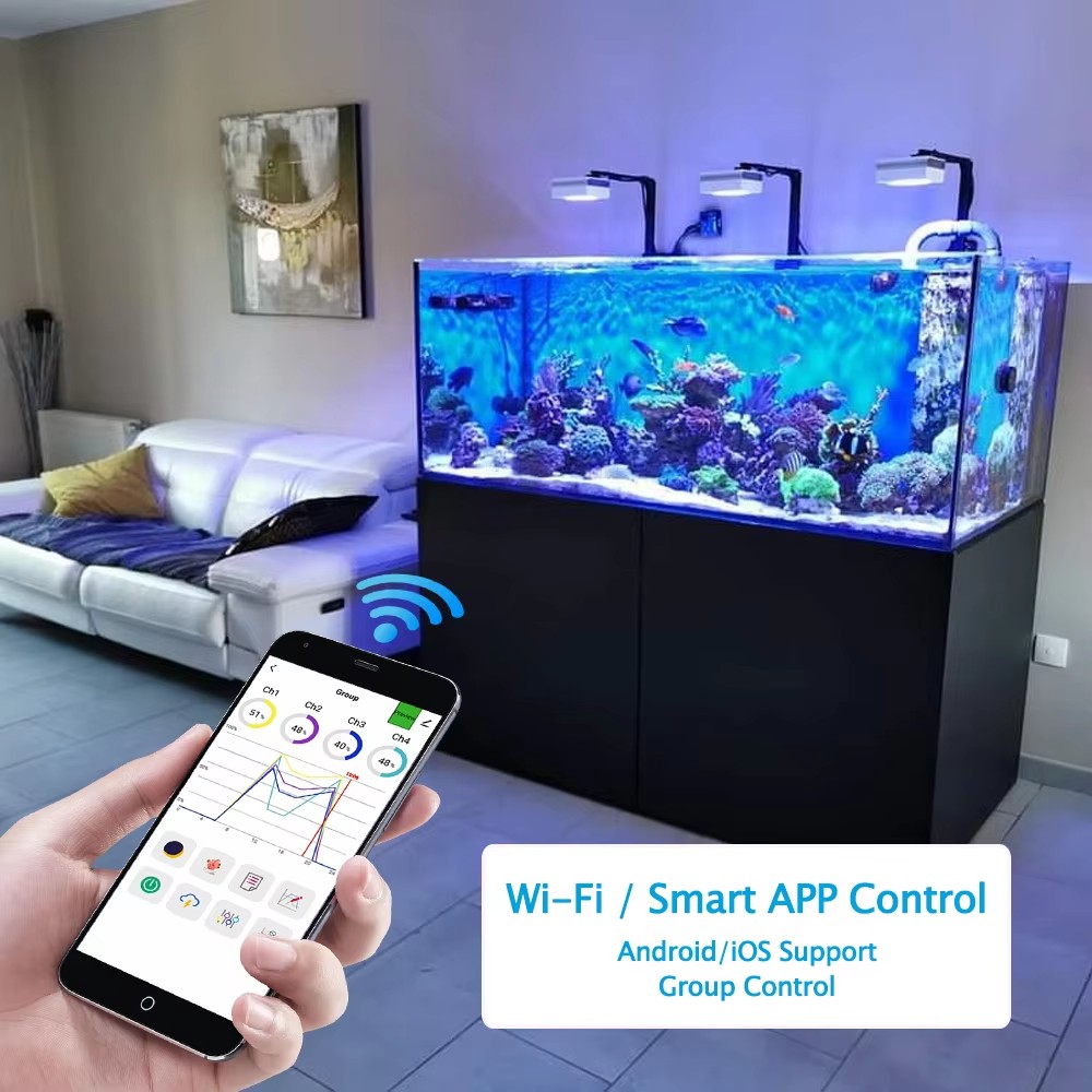 NEW PopBloom RL90 WiFi Led Aqu - огляд і ціна Marine X Aquarium