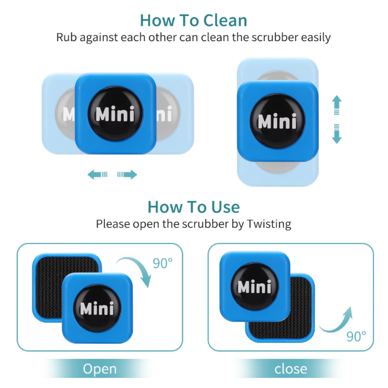 Aquarium Magnetic Brush Glass  - огляд і ціна Marine Aquarium Glass Scraper