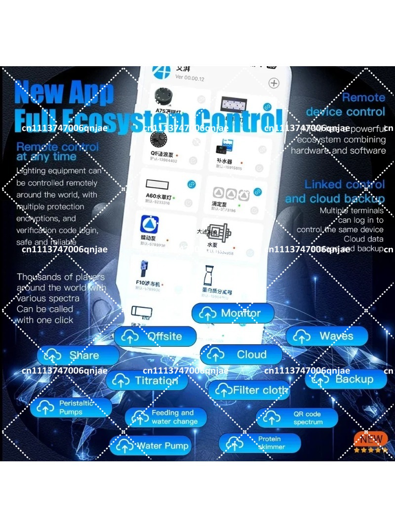 New Max Blue 240W Full Spectru - огляд і ціна Aquarium Blue Marine Reef