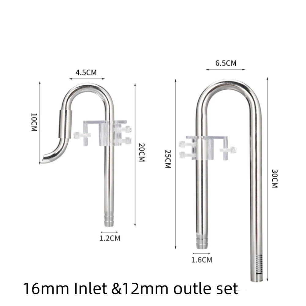Non-rust Inflow Outflow Pipe 1 - огляд і ціна Marine Aquarium Overflow