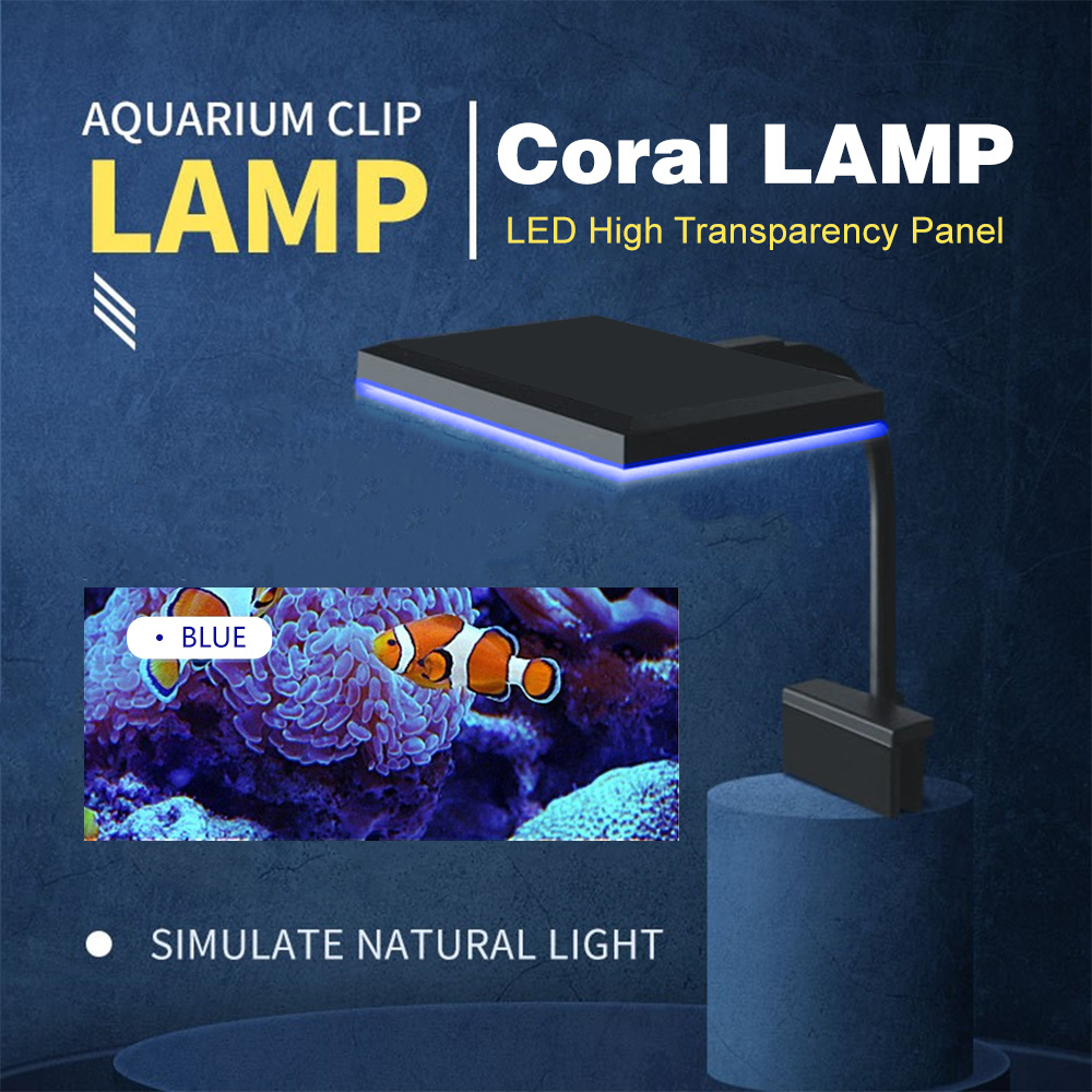 ASJD-07 LED Aquarium Clip On L - огляд і ціна Aquarium Blue Marine Reef