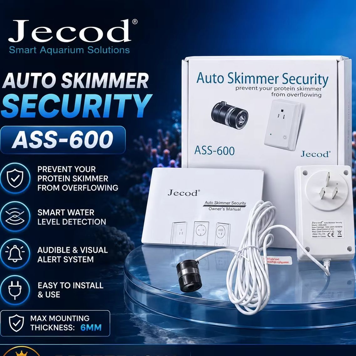 Jebao ASS-600 220V Explosion P - огляд і ціна Marine Aquarium Overflow